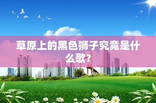 草原上的黑色狮子究竟是什么歌？