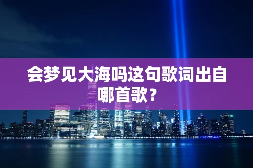 会梦见大海吗这句歌词出自哪首歌？