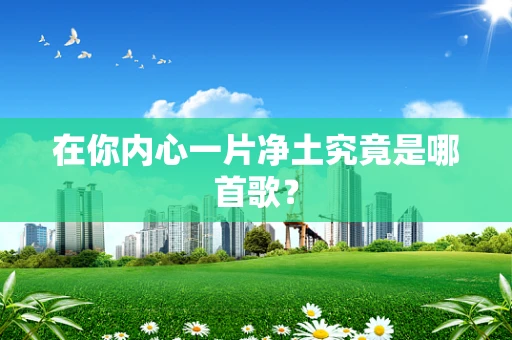 在你内心一片净土究竟是哪首歌？