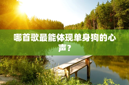 哪首歌最能体现单身狗的心声？
