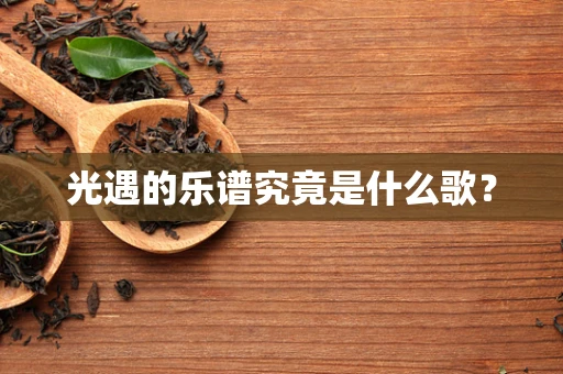 光遇的乐谱究竟是什么歌？