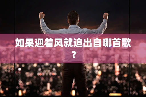 如果迎着风就追出自哪首歌？