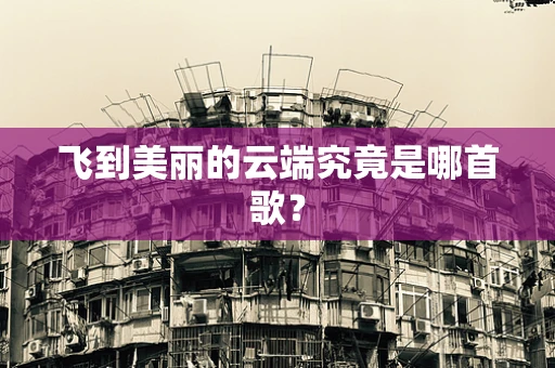 飞到美丽的云端究竟是哪首歌？