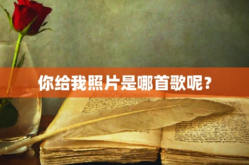 你给我照片是哪首歌呢？