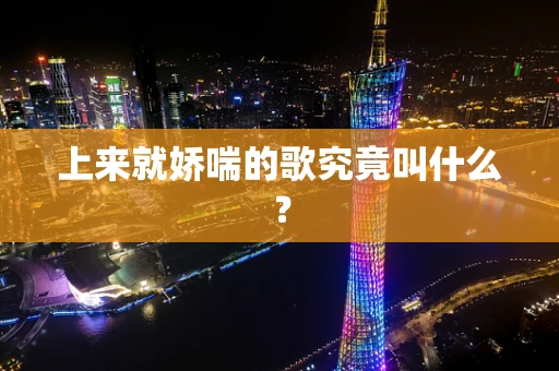 上来就娇喘的歌究竟叫什么？