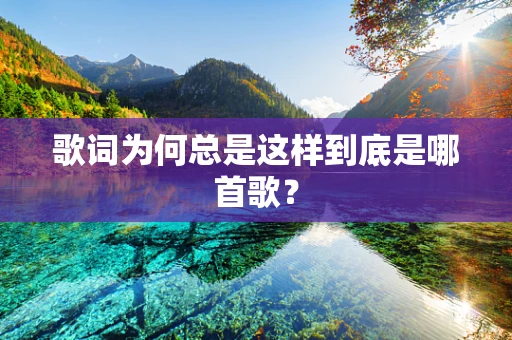 歌词为何总是这样到底是哪首歌？