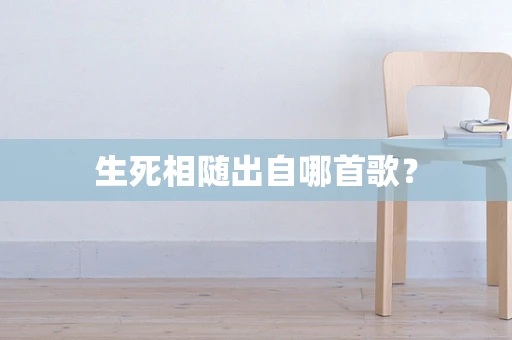 生死相随出自哪首歌？