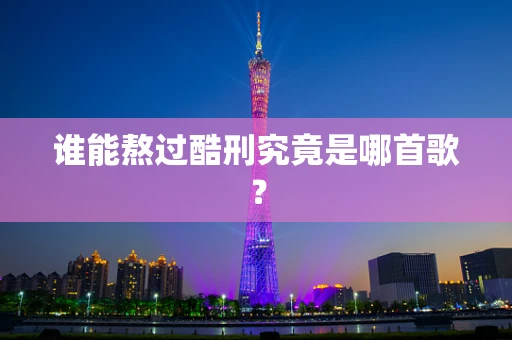 谁能熬过酷刑究竟是哪首歌？