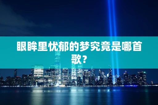 眼眸里忧郁的梦究竟是哪首歌？