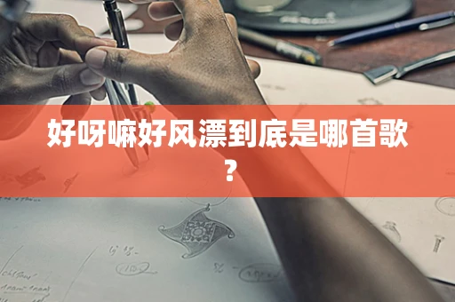 好呀嘛好风漂到底是哪首歌？