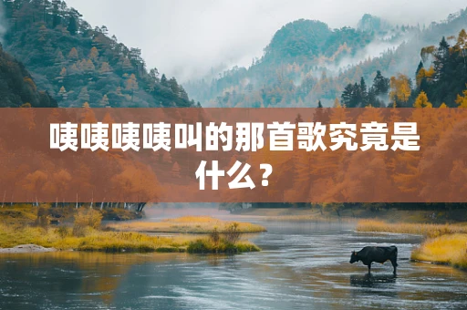 咦咦咦咦叫的那首歌究竟是什么？
