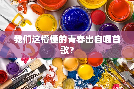 我们这懵懂的青春出自哪首歌？