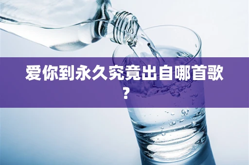爱你到永久究竟出自哪首歌？