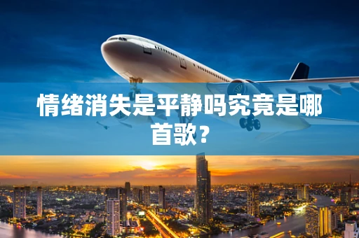 情绪消失是平静吗究竟是哪首歌？
