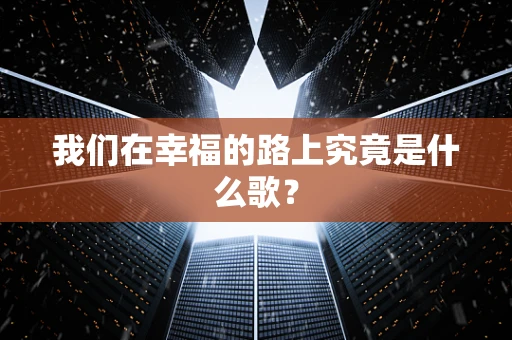 我们在幸福的路上究竟是什么歌？