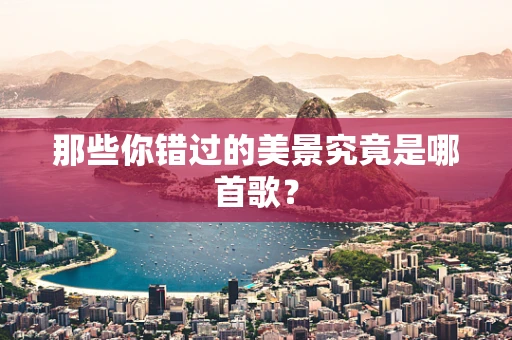 那些你错过的美景究竟是哪首歌？