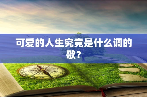 可爱的人生究竟是什么调的歌？
