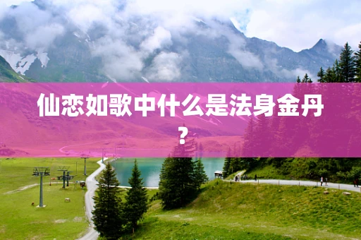 仙恋如歌中什么是法身金丹？