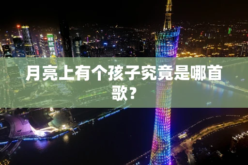 月亮上有个孩子究竟是哪首歌？