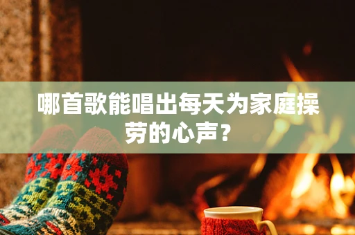 哪首歌能唱出每天为家庭操劳的心声？