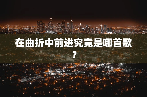 在曲折中前进究竟是哪首歌？