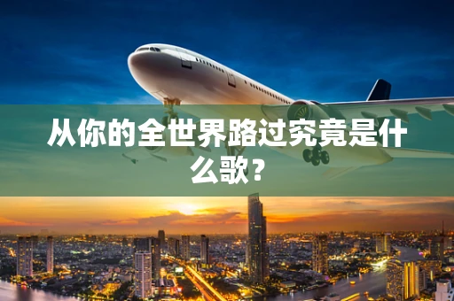从你的全世界路过究竟是什么歌？