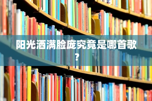 阳光洒满脸庞究竟是哪首歌？
