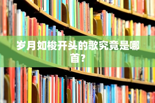 岁月如梭开头的歌究竟是哪首？