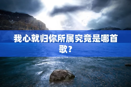 我心就归你所属究竟是哪首歌？