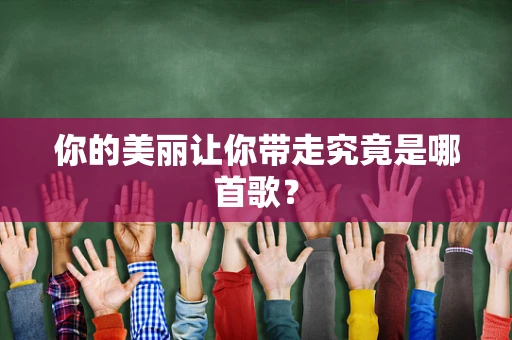 你的美丽让你带走究竟是哪首歌？