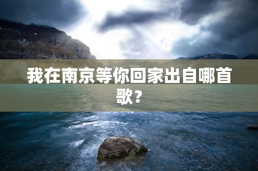 我在南京等你回家出自哪首歌？