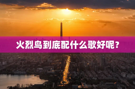火烈鸟到底配什么歌好呢？