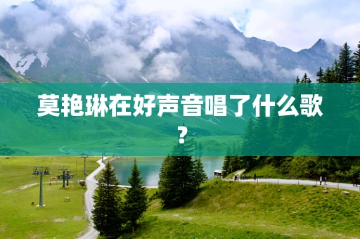 莫艳琳在好声音唱了什么歌？